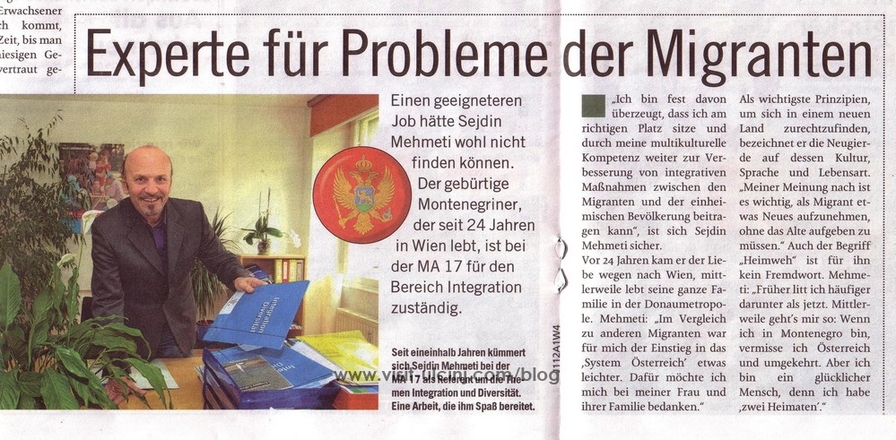 Dino Mehmeti:  Ekspert za probleme migranata