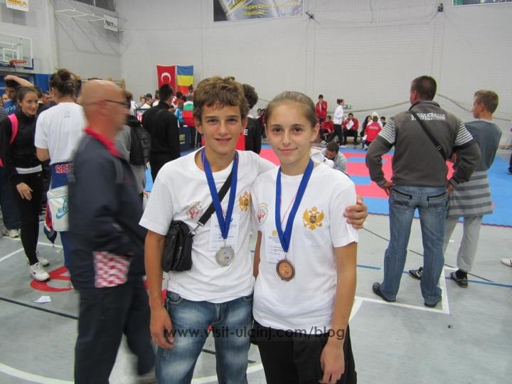 Medina Kanaqi & Bojan Vladisavjevic me medalje për Taekwondo Ulqini.1