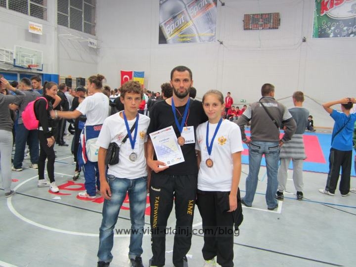 Medina Kanaqi & Bojan Vladisavjevic me medalje për Taekwondo Ulqini