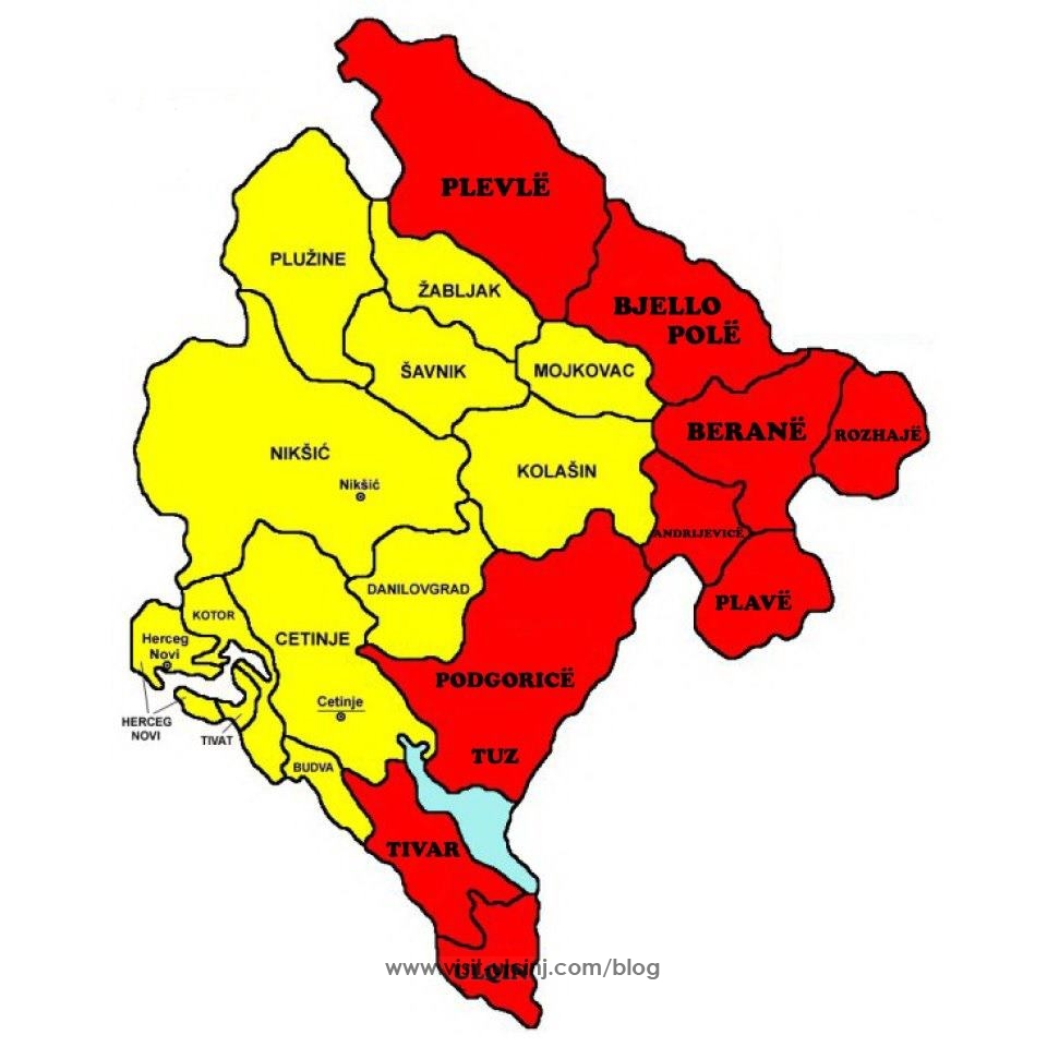 Përçahen partitë shqiptare në Mal të Zi