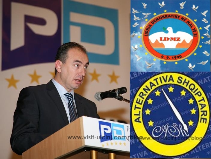 Listat zgjedhore e Koalicioneve Shqiptare në Mal të Zi