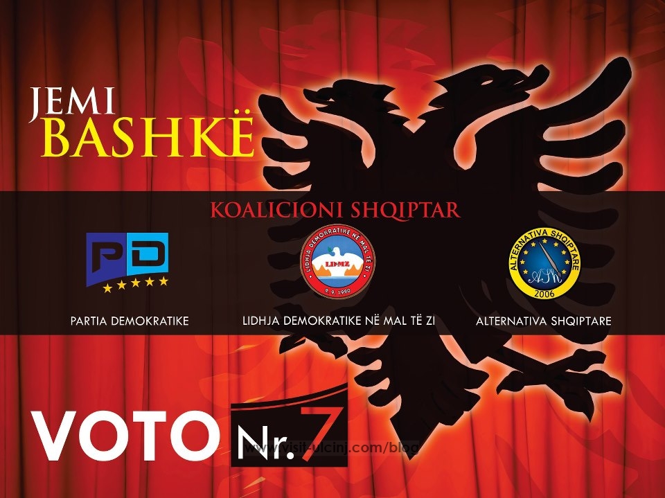 Koalicioni Shqiptar – Lidhja Demokratike në Mal të Zi, Partia Demokratike dhe Alternativa Shqiptare