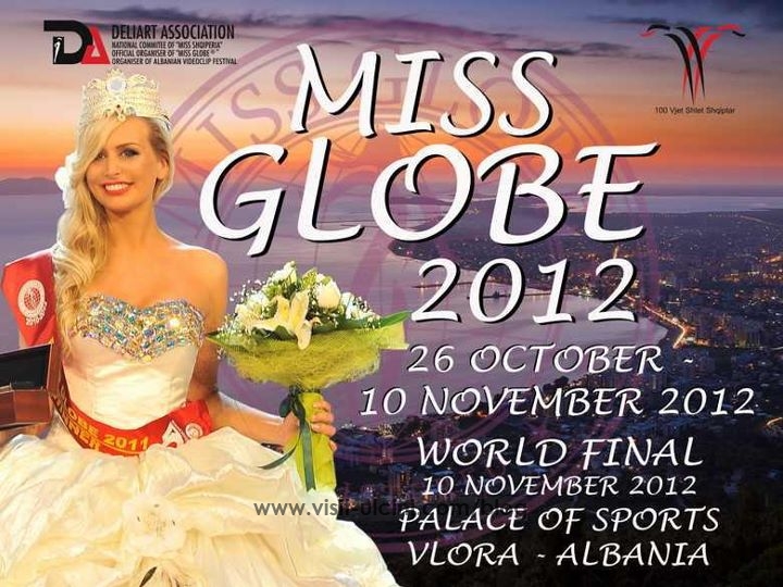 Miss Globe International 2012 in Ulcinj Montenegro