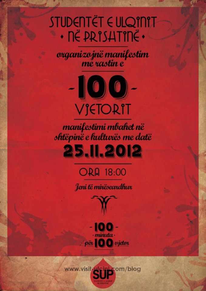 Studentët e Ulqinit organizojnë sot,100 vjetorin e Pavarësisë,ora 18:00