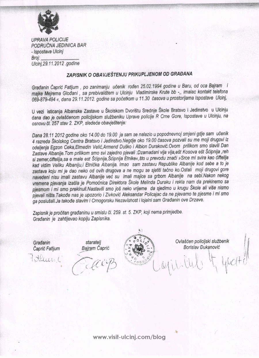 Procesverbali i Policise
