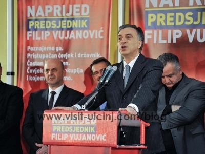 Vujanović u Ulcinju: Bez podrške manjina nema predsjednika – Video