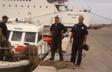 Akcija kontrole ribolovnih aktivnosti na teritoriji Opštine Bar i Opštine Ulcinj