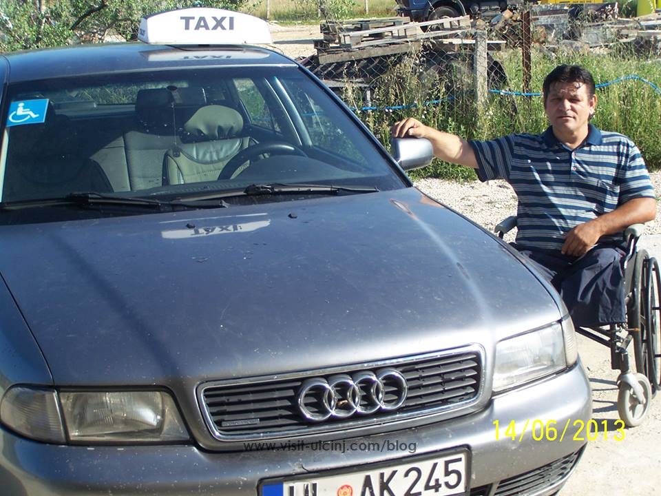 Lutje per pune Taxi per Shaqir Elezin komunes së Ulqinit
