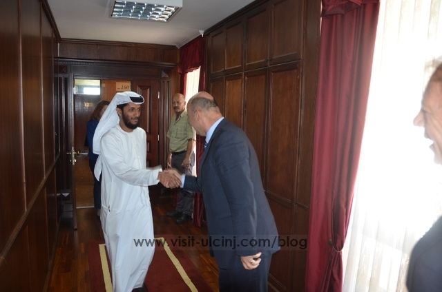 Nazif Cungu - delegacioni nga Ermiratet e Bashkuara Arabe