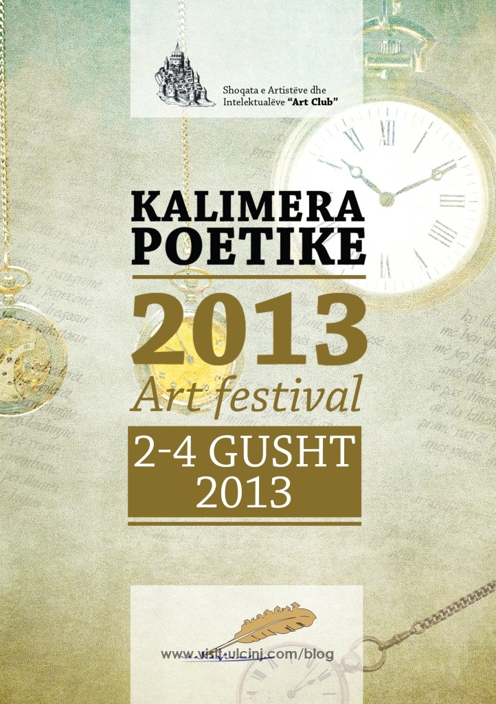 “Art Club” organizon më 2-4 gusht 2013 “Kalimera Poetike”