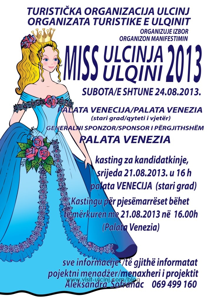 Miss Ulqini 2013 te shtunen 24.08