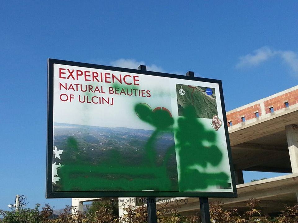Akt i ri vandalizmi në Ulqin