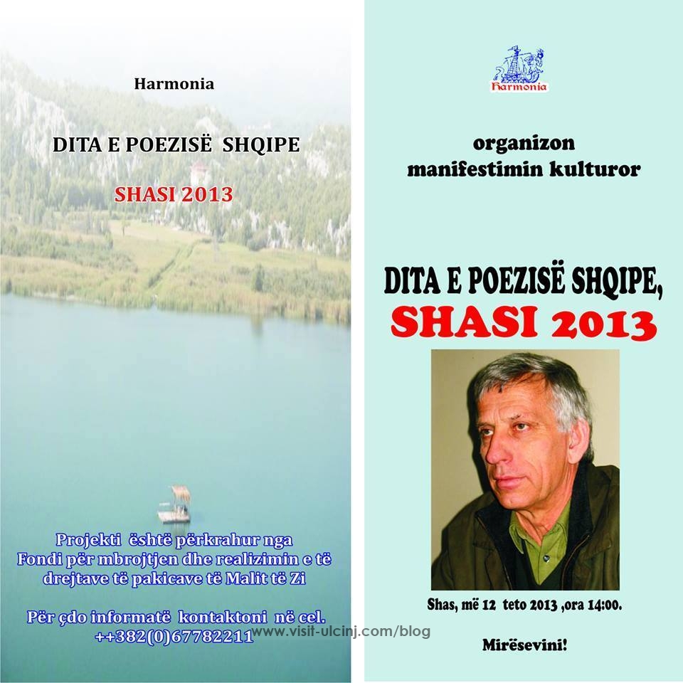 Ditët e poezisë shqipe – Shas – Ulqin 2013 – Video