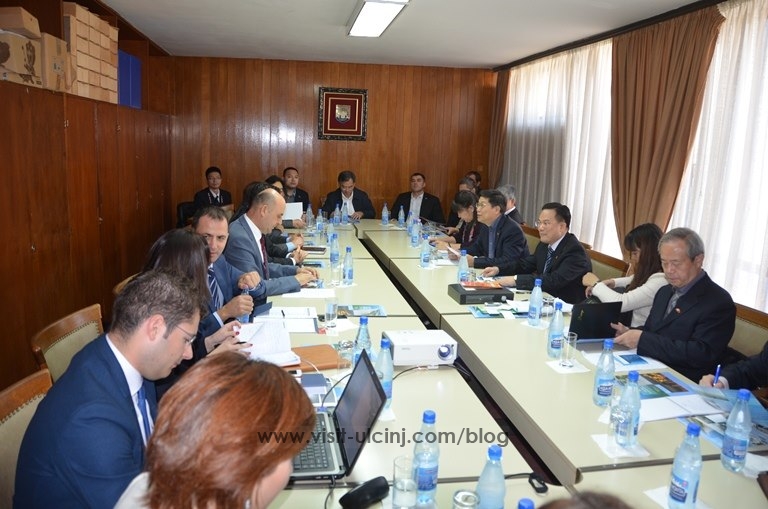 Delegacionit kinez viziton komunën e Ulqinit