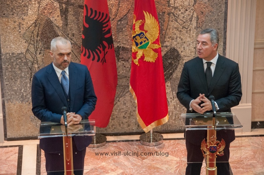 Rama- Gjukanovic: Të ndihmojmë njëri-tjetrin në rrugën drejt BE-së dhe NATO-s