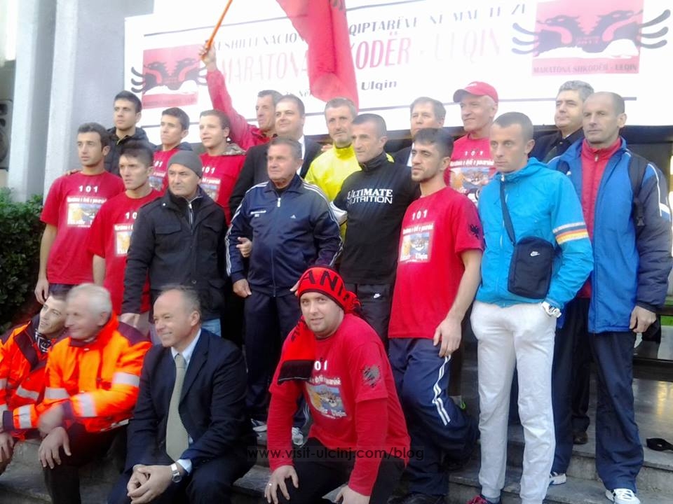 101 sportistë nisin Maratonën e Pavarësisë Shkoder – Ulqin+ Foto + Video