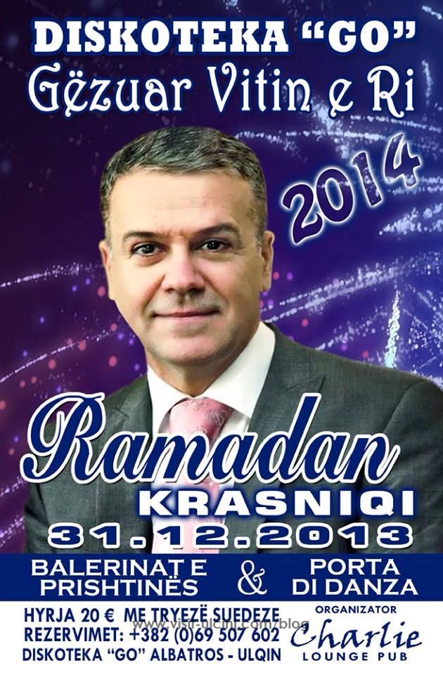 Ramadan Krasniqi LIVE per vitin e ri ne Ulqin
