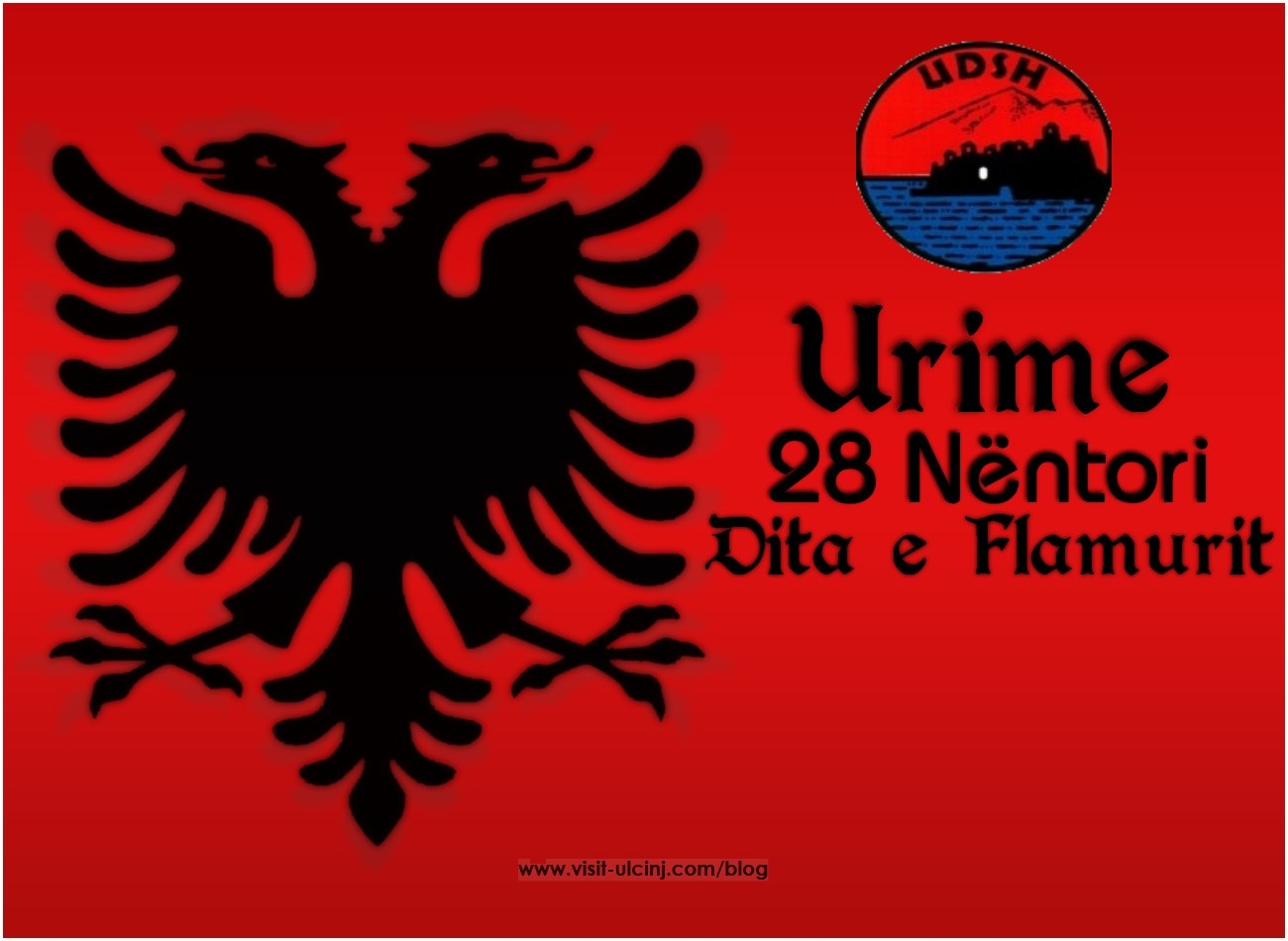 Urime Dita e Flamurit nga Unioni Demokratik i Shqiptarëve