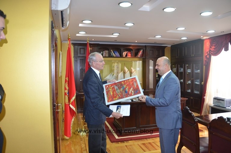 Posjeta njemackog ambasadora Ulcinju