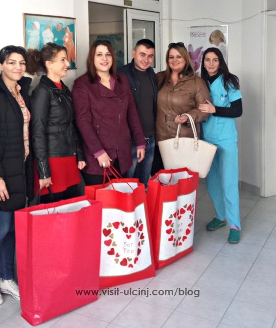 Savjet mladih DPS-a posjetili i darivali porodilište Ulcinj