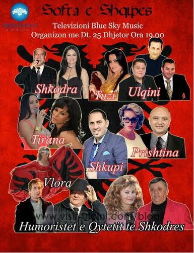 Spektakel muzikor “Sofra e Shqipes 2014” hotel Mediteran