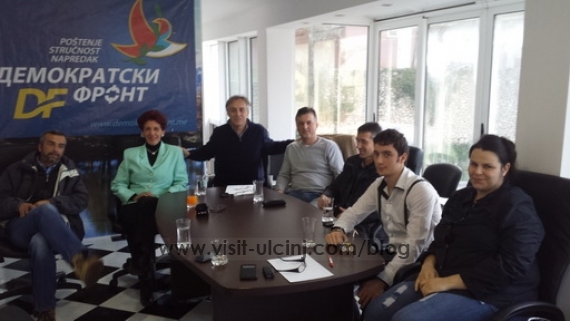 Miodrag Lekić u posjeti DF Ulcinj