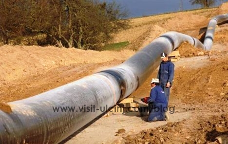 Gasovod ulazi u Ulcinj u Anomalsko polje pa morem do Luštice