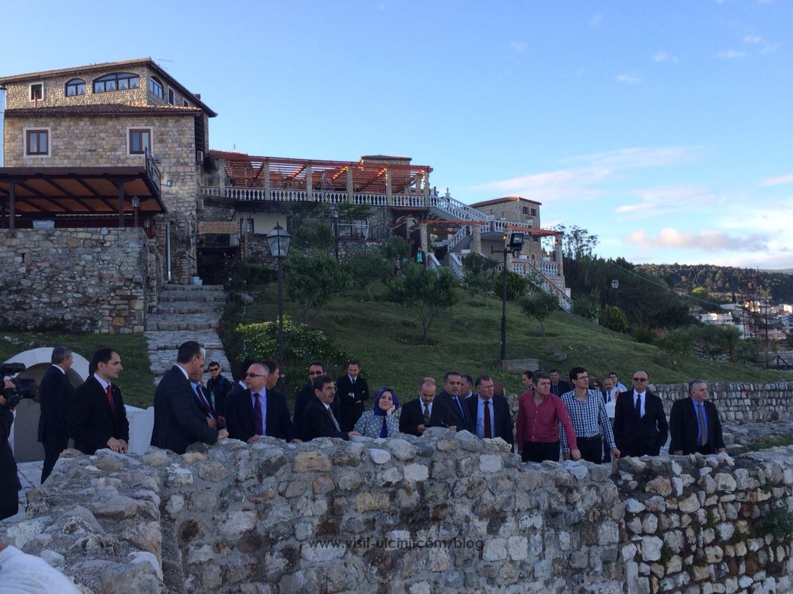 Ministri i mjedisit dhe urbanizmit të Turqisë Idris Gulluce - Fatmir-Gjeka-Ulqin-1