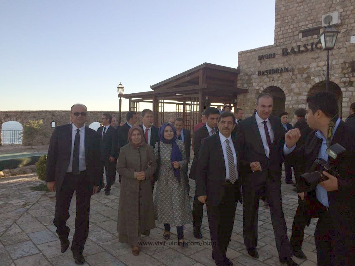 Ministri turk Idris Gulluce vizitoi Ulqinin + Foto