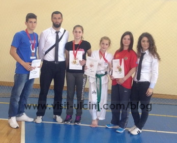 Taekwondo Ulqini  me tri medalje të arta në Kampionatin e MZ
