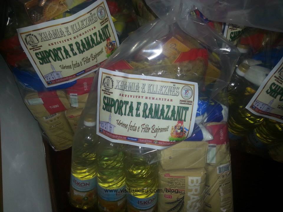 150 Shporta të Ramazanit, aksion humanitarë nga Xhamia Klleznes