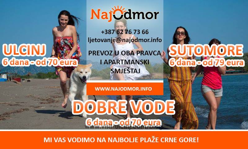 Nigdje nije ljepše nego u Ulcinju, Crnogorci su gostoprimljivi