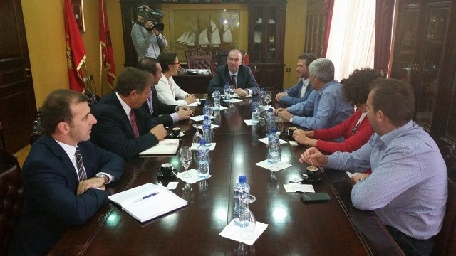Fadil Ismajli, Ministri i Zhvillimit Ekonomik të Kosovës vizitoi Ulqinin