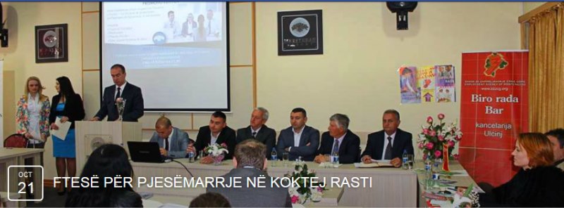 Ftesë për pjesëmarrje në koktej rasti në hotel Mediteran