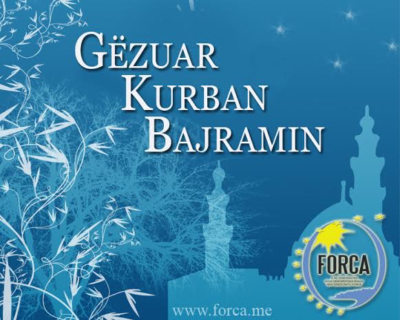 Forca: Gezuar festen e Kurban Bajramit