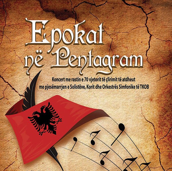 “Epokat në Pentagram” sjellin veprat e kompozitorëve më të njohur shqiptarë edhe në Ulqin