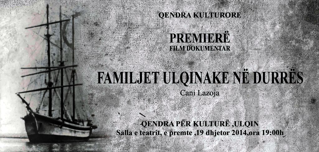 Film Dokumentar nga Cani Lazoja për familjet ulqinake në Durrës