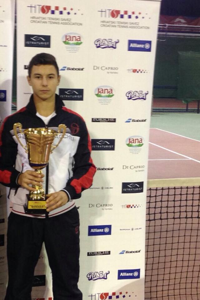 Tennis: ITF Juniors U18, Rrezart Cungu &  Sanin Zukiq fituan vendin e dytë në Zagreb