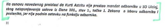 Raporti i isnpektorëve të ftuar nga Ali Rexha