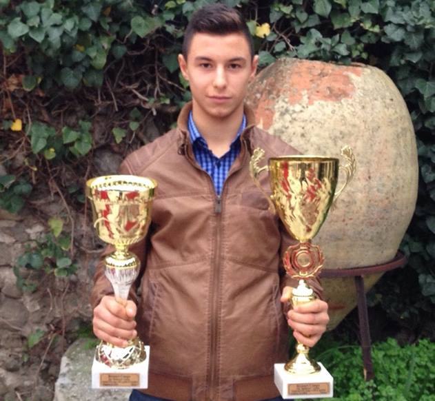 Rrezart Cungu shpallet teniseri vitit  2014 – ITF Juniors U18