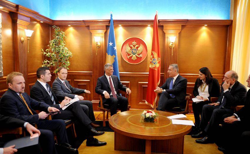 Thaçi: Marrëdhëniet me Malin e Zi, shembull i mirë për rajonin