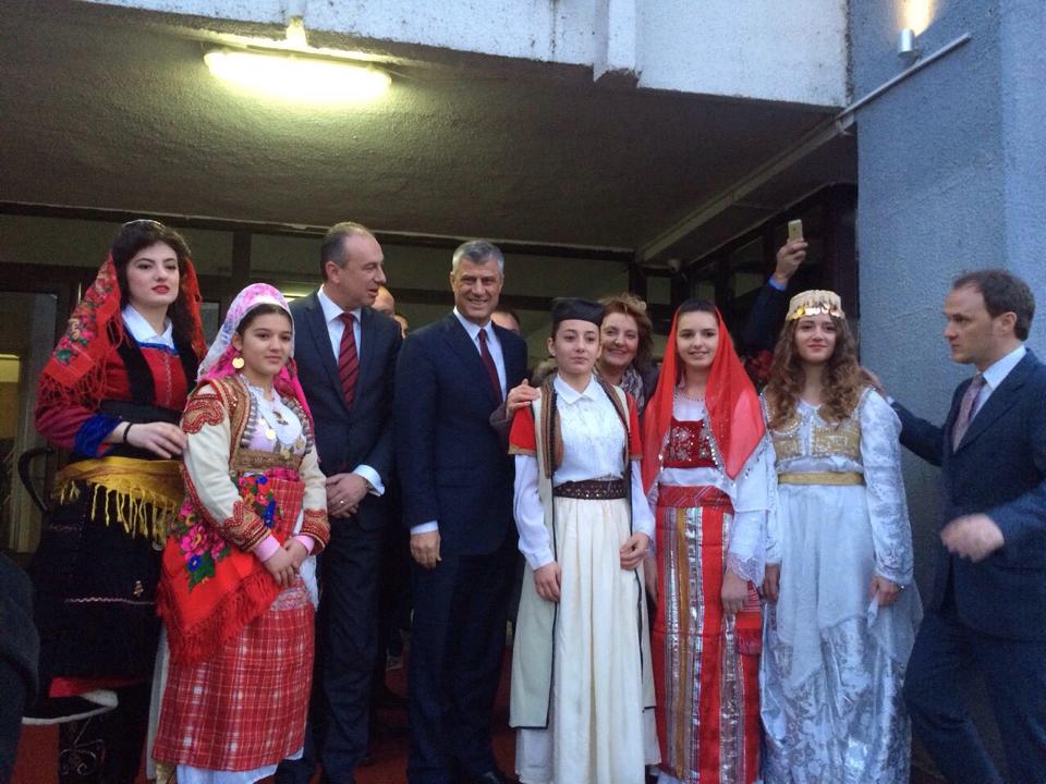 Thaçi pritet në Ulqin nga Fatmir Gjeka – Video + Foto
