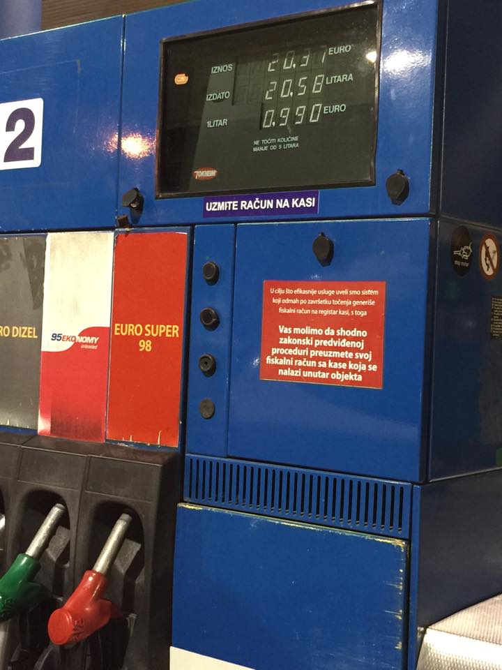 Ulet çmimi i naftës në Mal të Zi