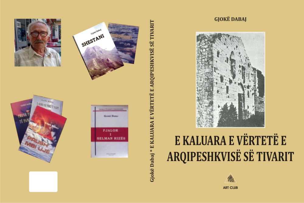 “Art Club” boton librin “E kaluara e vërtetë e Arqipeshkvisë së Tivarit” të Gjokë Dabajt