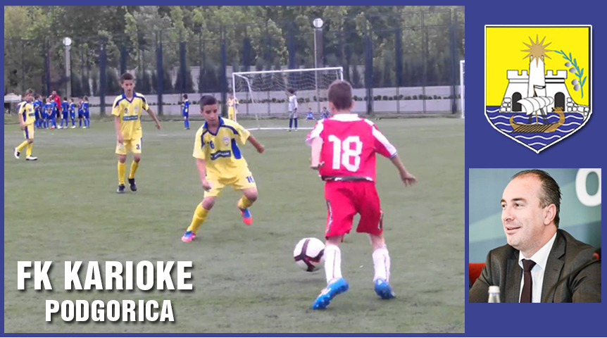 Klubi Futbollistik Karioke nga Podgorica  finansohet nga Komuna Ulqinit
