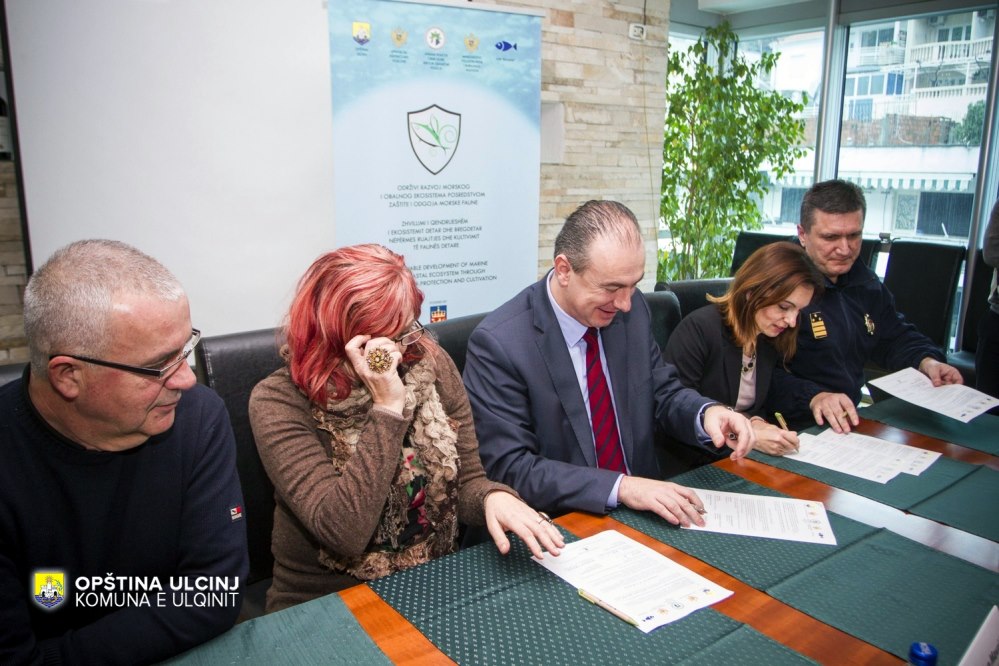 Gjeka: Ruajtja  e ekosistemit detar  në  Komunën e  Ulqinit për gjeneratat e ardheshme