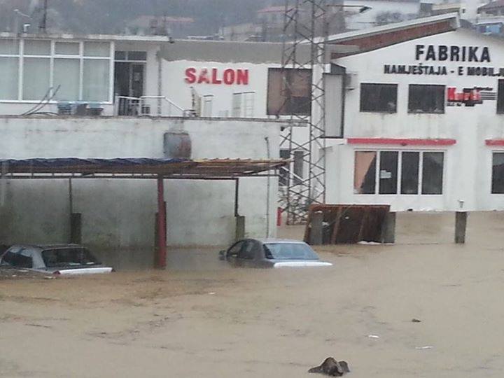 Poplave u Ulcinj nakon obilnih padavina + Foto