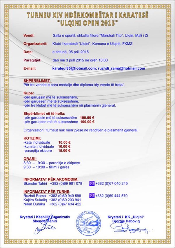 Turneu XIV ndërkombëtar të karatesë-ULQINI OPEN 2015-3