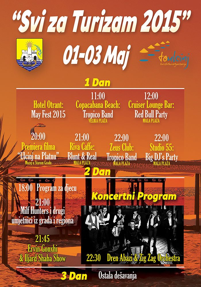 Manifestacija ” Svi za Turizam 2015″ u Ulcinj