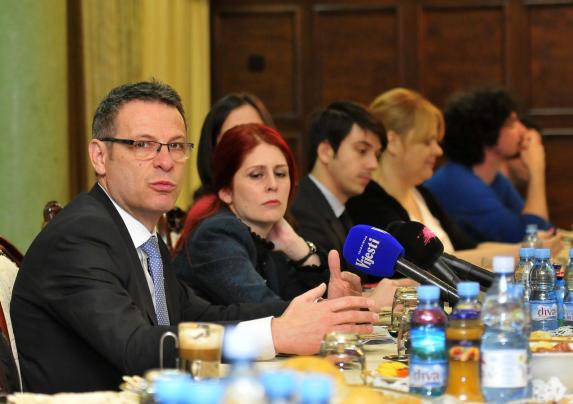 Vesko Garçeviq  në Konferencën ndërkombëtare në Ulqin